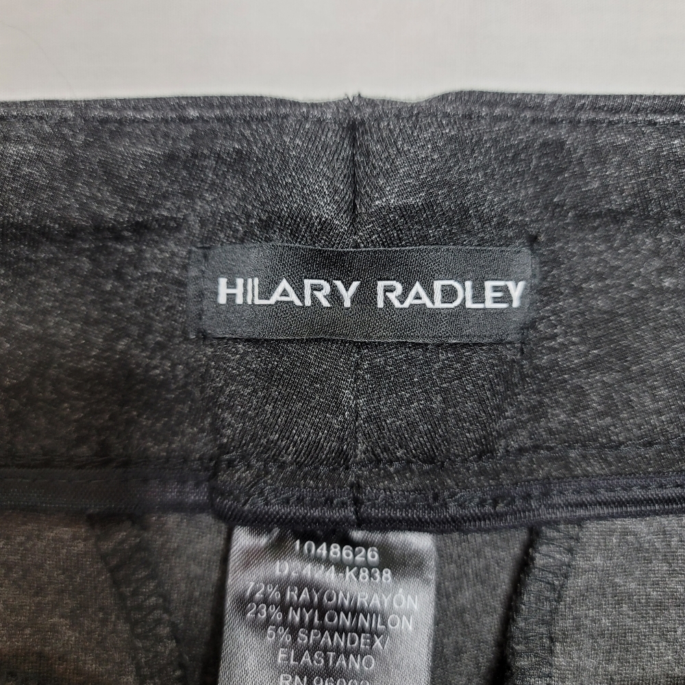 Hilary Radley Pull On Skinny Stretch Women's Dark Gray Pants Size Medium - Picture 5 of 11